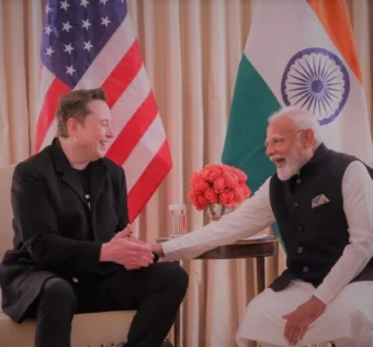 PM Modi Talks to Elon Musk About Future Collaboration in Tech and Innovation