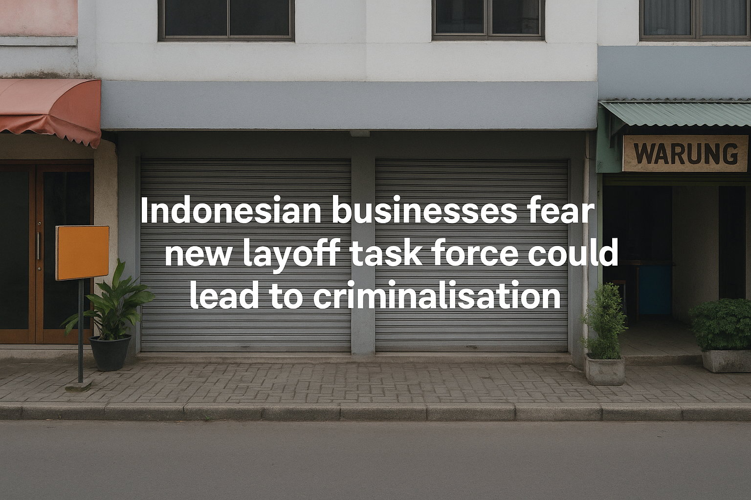 Indonesian Businesses Concerned Over Potential Criminalization of Employers Amid New Layoff Task Force Plan
