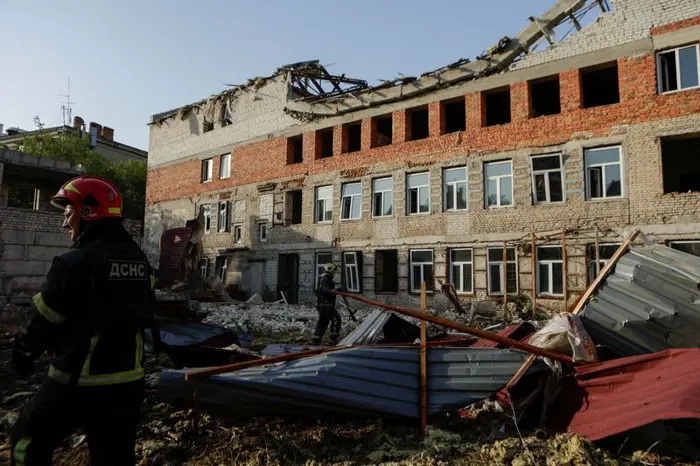 Mothers Under Fire: Kharkiv Maternity Hospital Rocked by Russian Drone Strike