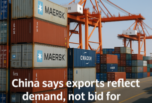 China Defends Its Exports We Respond to Demand Not Dominate Markets