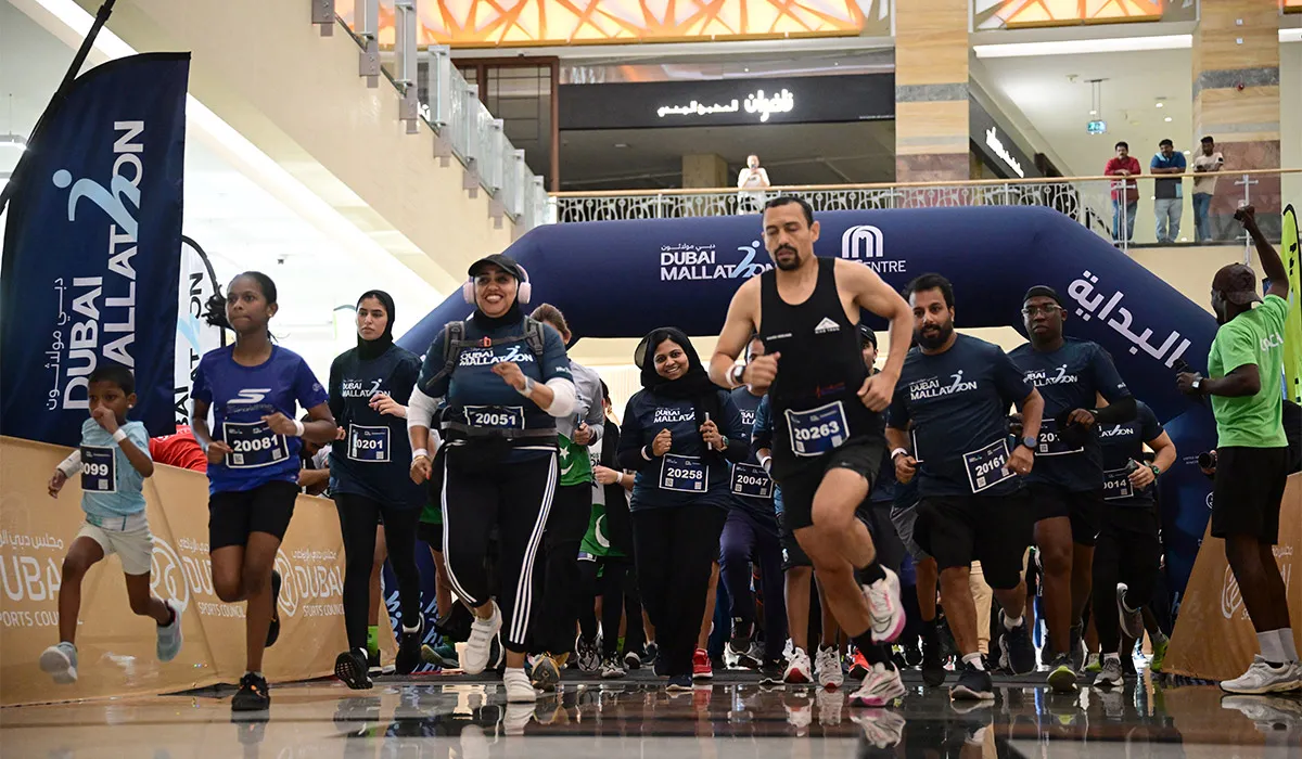 Dubai Runners Find a Cool New Way to Beat the Heat: The City’s First “Mallathon”