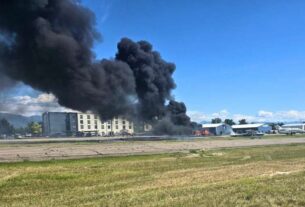 Small Plane Crash in Montana Sparks Massive Fire — But Miraculously, No Lives Lost