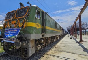 First-Ever Freight Train Reaches Kashmir: A New Chapter in Connectivity and Prosperity