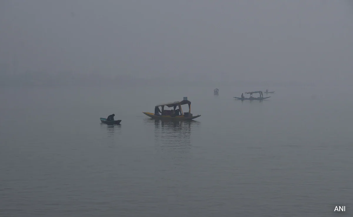Srinagar Records Season’s Coldest Night at -3.2°C as Intense Cold Wave Grips Kashmir