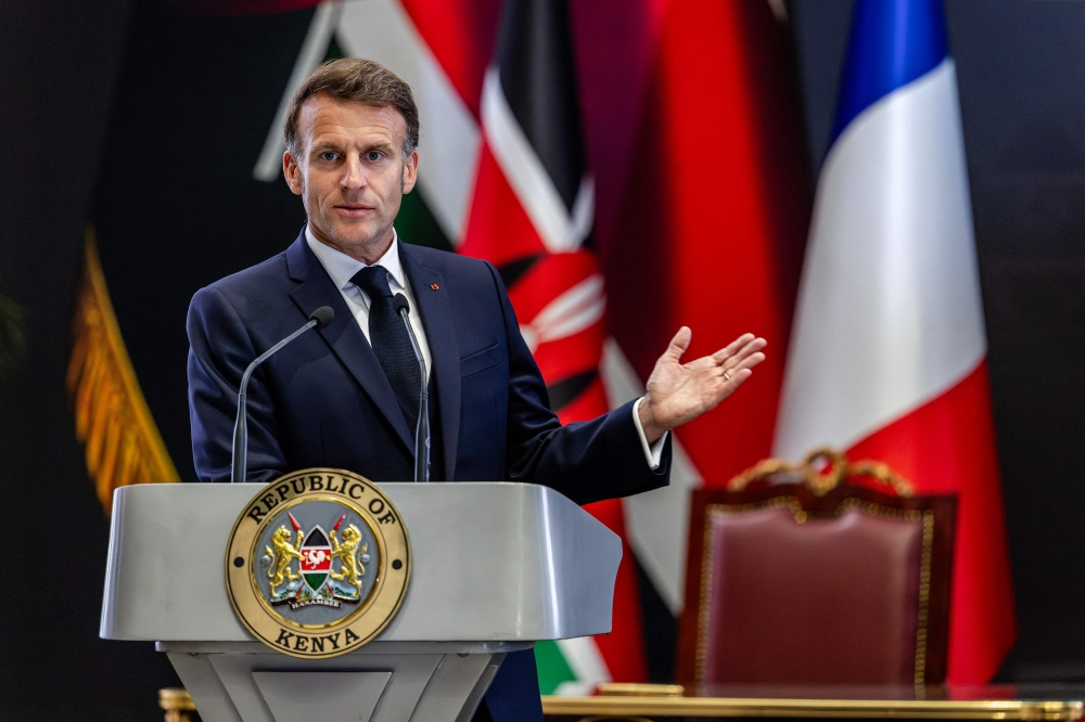 Macron says France never planned warships for Hormuz, calls for coordination with Iran